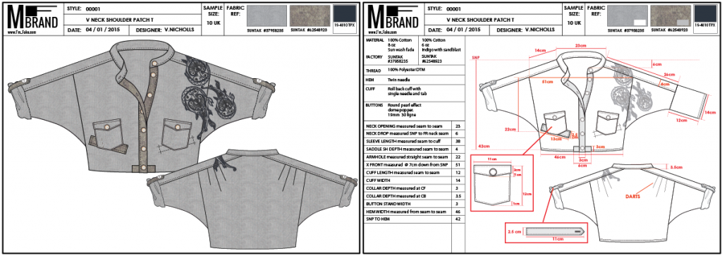 TECH PACK VS SPEC SHEET. WHAT'S THE DIFFERENCE? – CREATE A FASHION